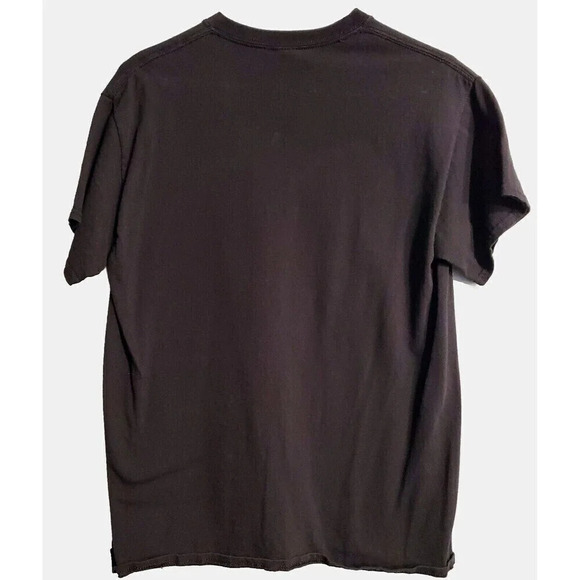 Gildan Mens Ron White Black Tshirt Medium Cotton Short Sleeve Booze Cigar - Picture 2 of 2